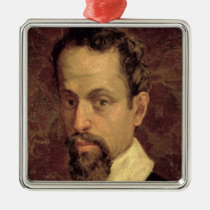 Claudio Monteverdi Metal Ornament