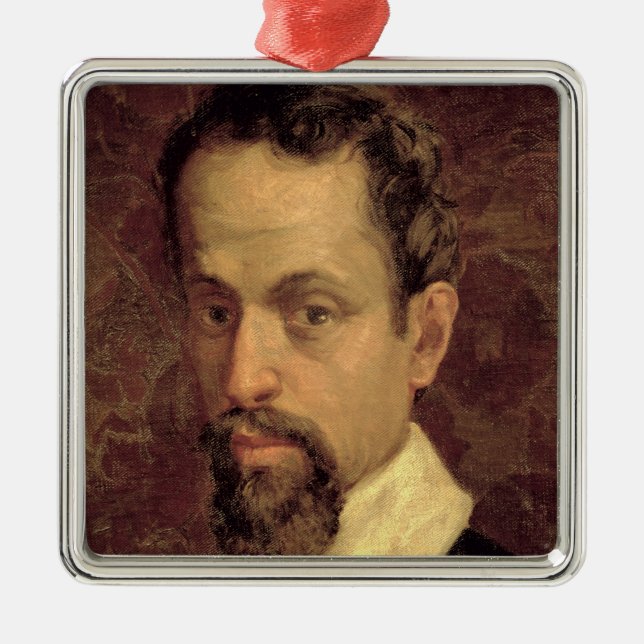 Claudio Monteverdi Metal Ornament (Front)
