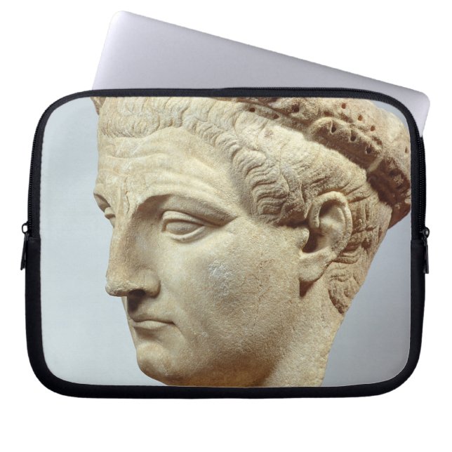 Claudius, marble head, 41-54 AD Laptop Sleeve (Front)