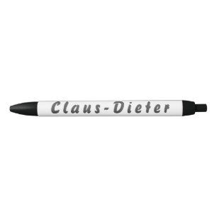 Claus-Dieter Kugelschreiber Black Ink Pen