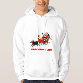 Claus-trophic Crise: Santa’s Wild Gift Run Hoodie
