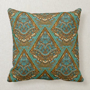 Clavichoria Baroque Pattern Cushion