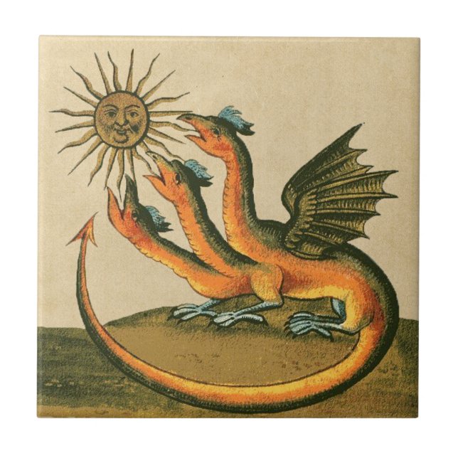 Clavis Artis Alchemy Dragons Tile (Front)