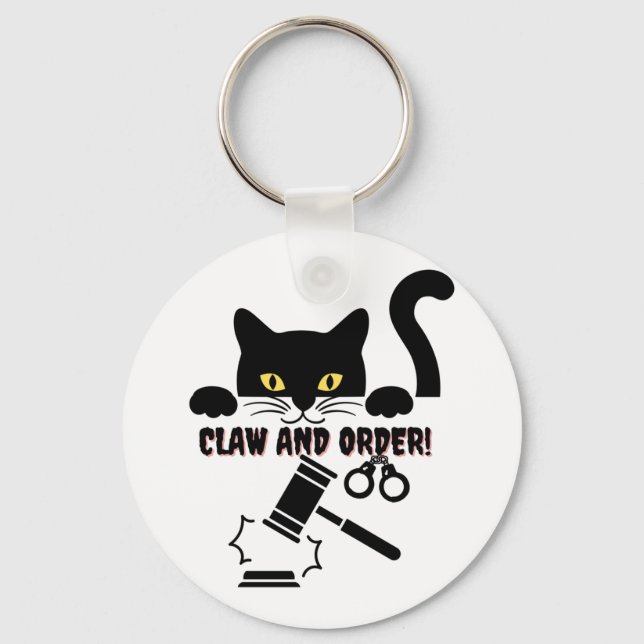 Claw and order   key ring (Front)