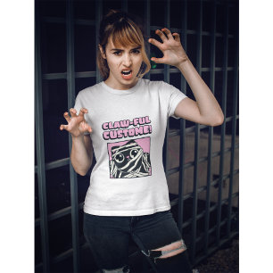 Claw-ful Costume Funny  Halloween  T-Shirt
