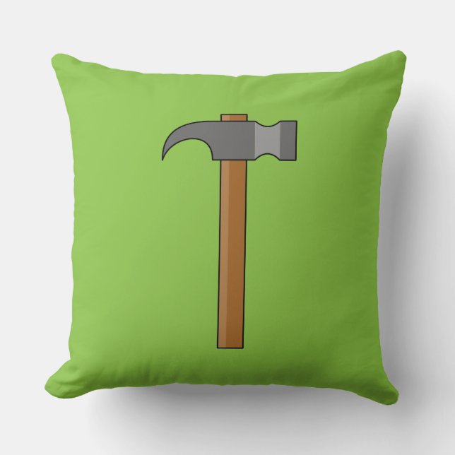 Claw Hammer Cartoon Cushion (Front)
