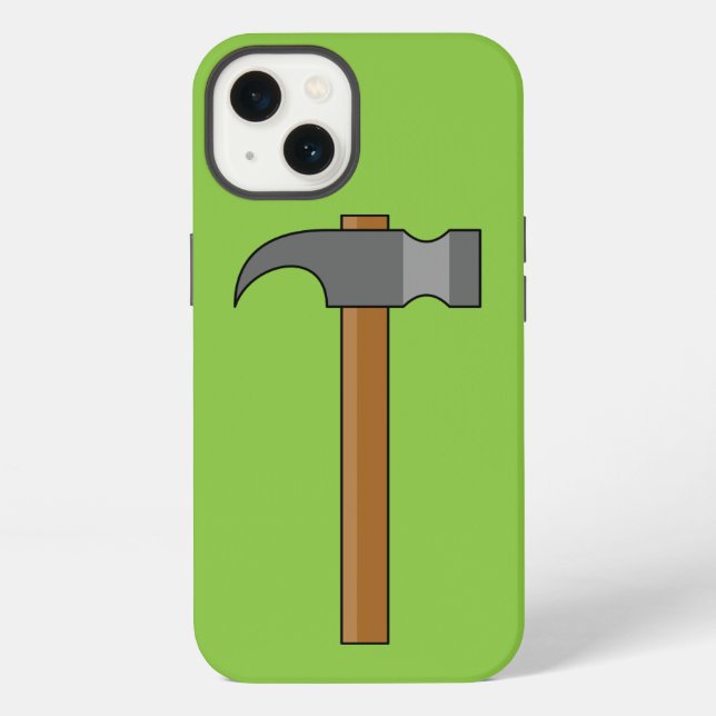 Claw Hammer Cartoon iPhone Case (Back)