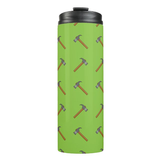 Claw Hammer Cartoon Thermal Tumbler (Front)