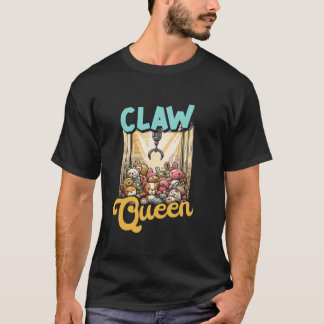 Claw Machine Crane Game Claw Queen Long Sleeve T S T-Shirt