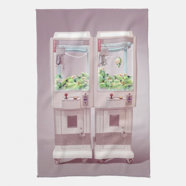 Claw Machine Tea Towel (Vertical)