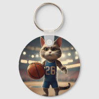 Claw-some Hoops: The Fearless Cat Basketballer