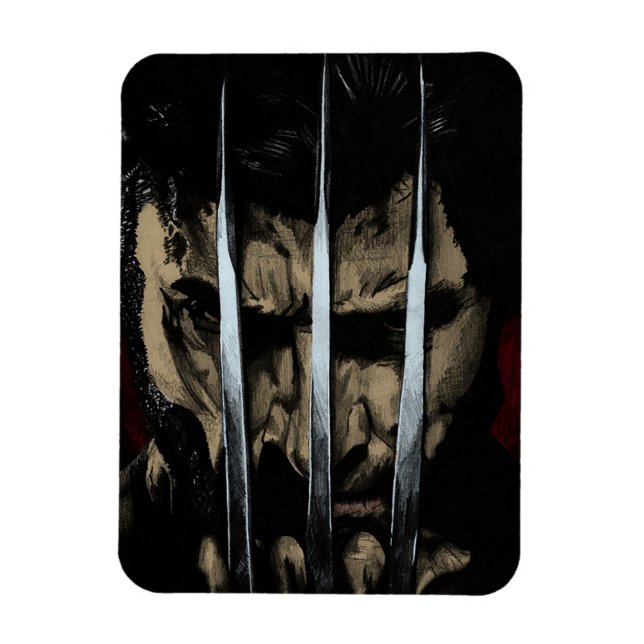 Clawed hero magnet (Vertical)