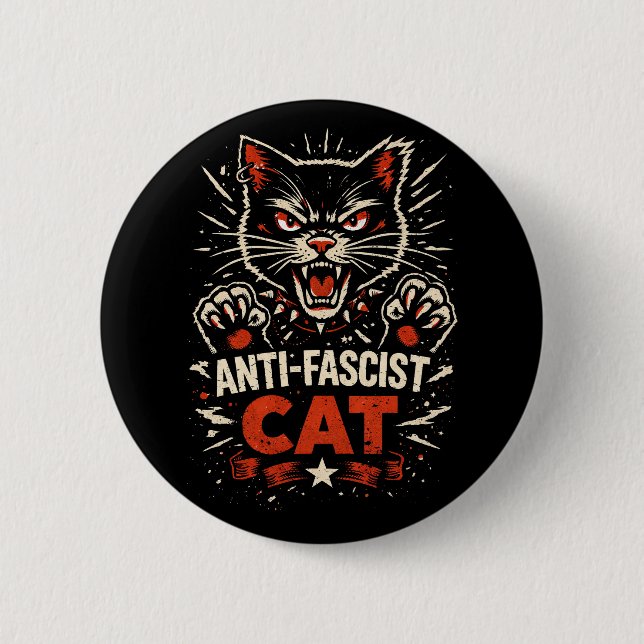 Claws of Resistance 6 Cm Round Badge (Front)