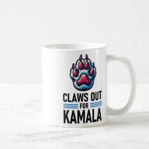 Claws Out For Kamala Coffee Mug