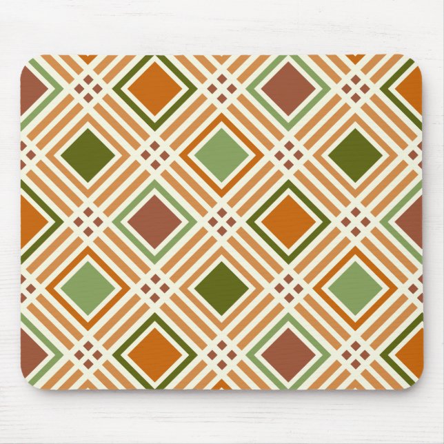 Clay Algae Pattern Mouse Pad (Front)