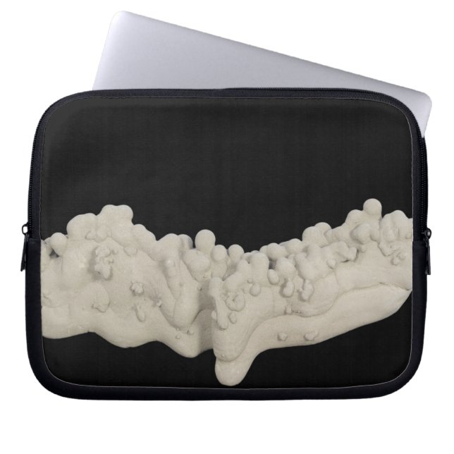 Clay Concretion Laptop Sleeve (Front)