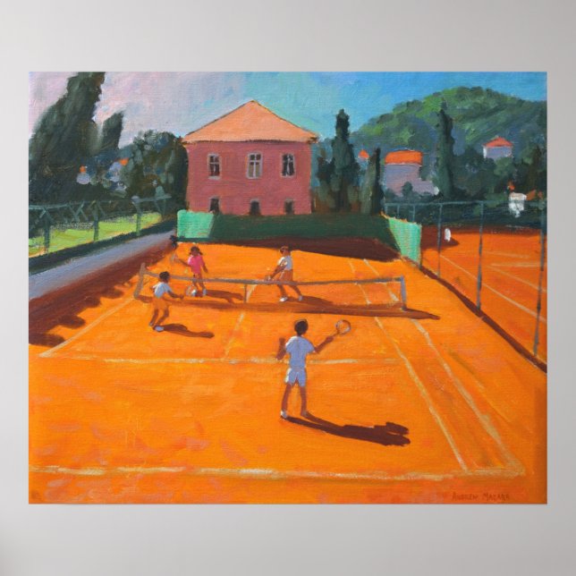 Clay Court Tennis Lapad Croatia 2012 Poster (Front)