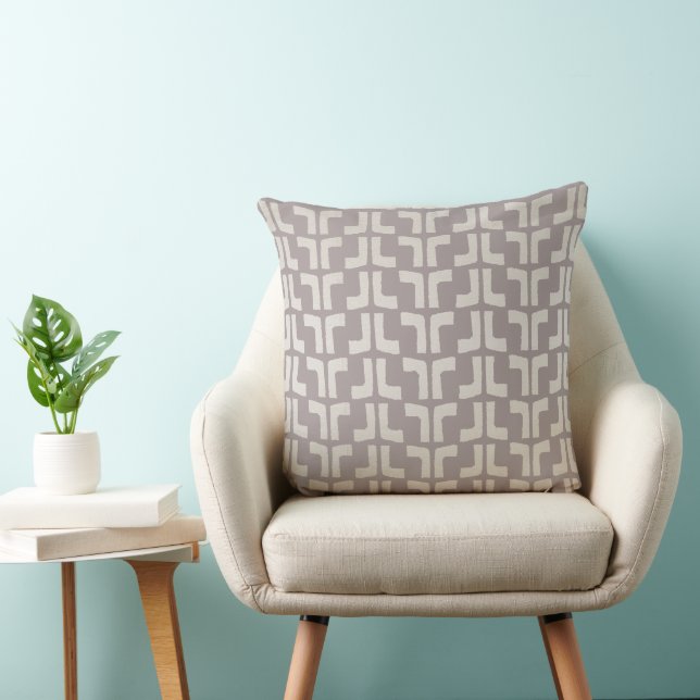CLAY GRAY Tribal Cushion (Chair)