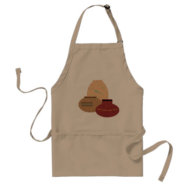 Clay Pots Apron (Front)
