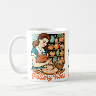 Clay Pottery Artist Ceramics Clay Whisperer Potter Coffee Mug