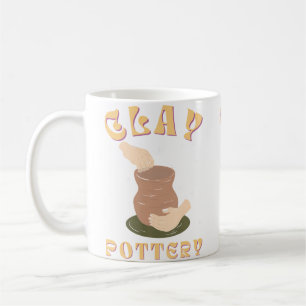 Clay Pottery Retro Coffee Mug