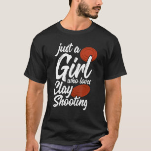 Clay Shooting   Trap Girls Shooter Trap Shooting T-Shirt