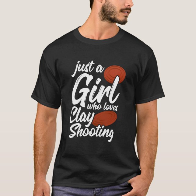 Clay Shooting Trap Shooter Trap Shooting T-Shirt (Front)