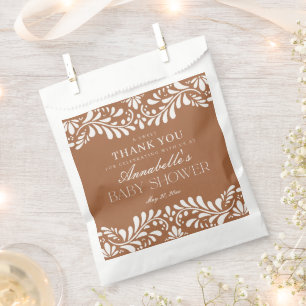 Clay Talavera Tile Fiesta Baby Shower Dessert Favour Bag