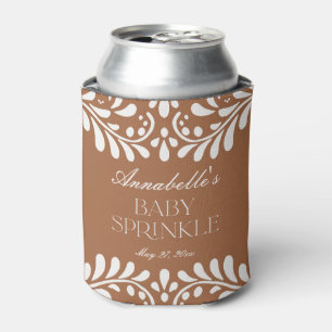 Clay Talavera Tile Spanish Fiesta Baby Sprinkle Can Cooler