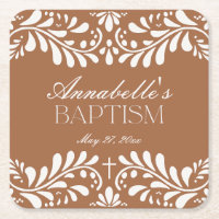 Clay Talavera Tile Spanish Fiesta Baptism