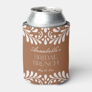 Clay Talavera Tile Spanish Fiesta Bridal Brunch Can Cooler
