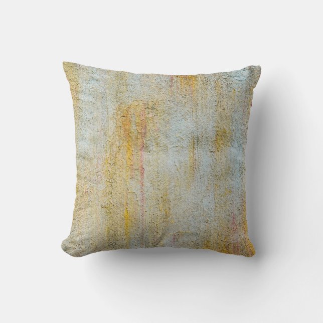 clay wall texture and background from clay houseab cushion (Front)
