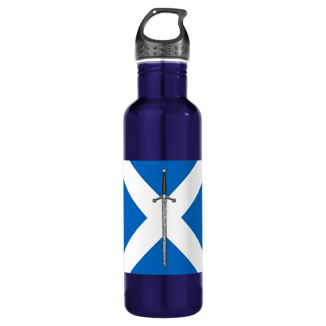 Claymore and Saltire 710 Ml Water Bottle (Front)