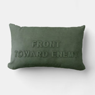 Claymore mine pillow