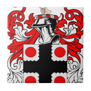 Clayton Coat of Arms Ceramic Tile