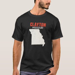 Clayton Missouri USA State America Travel Missouri T-Shirt