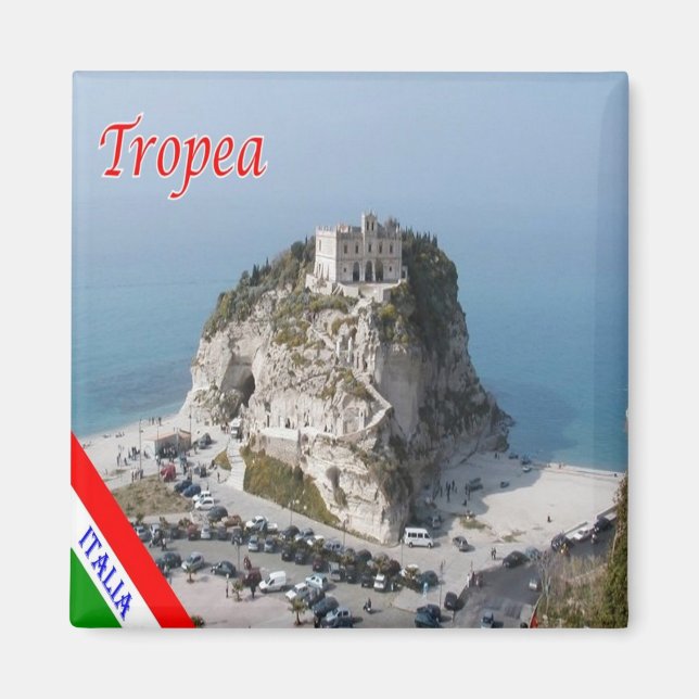 CLB019 TROPEA, Calabria, Italy, Fridge Magnet (Front)