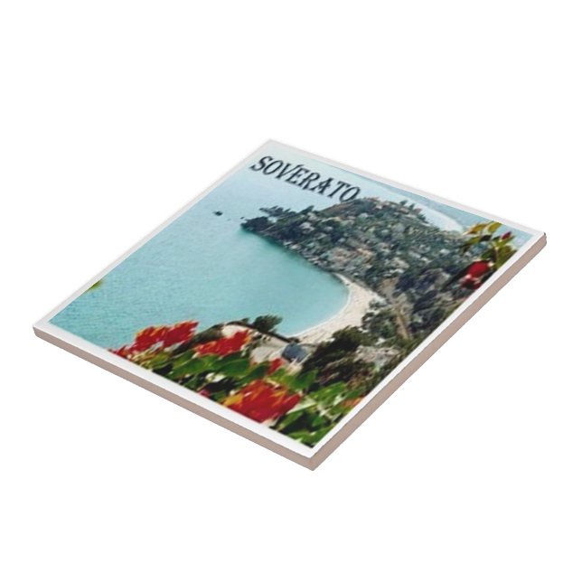 CLB022 SOVERATO, Calabria, Italy, Ceramic Tile (Side)