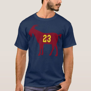 CLE GOAT 23 White T-Shirt