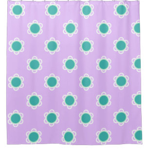 Clean and Contemporary Design Shower Curtain