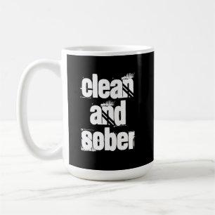 Clean and Sober 12 Step Mug