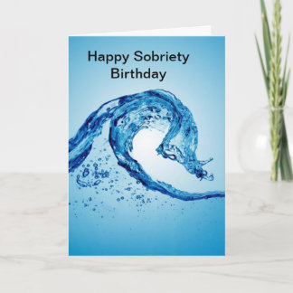 Clean and Sober Card