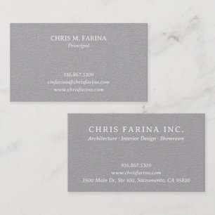 Clean Architect's Business Card