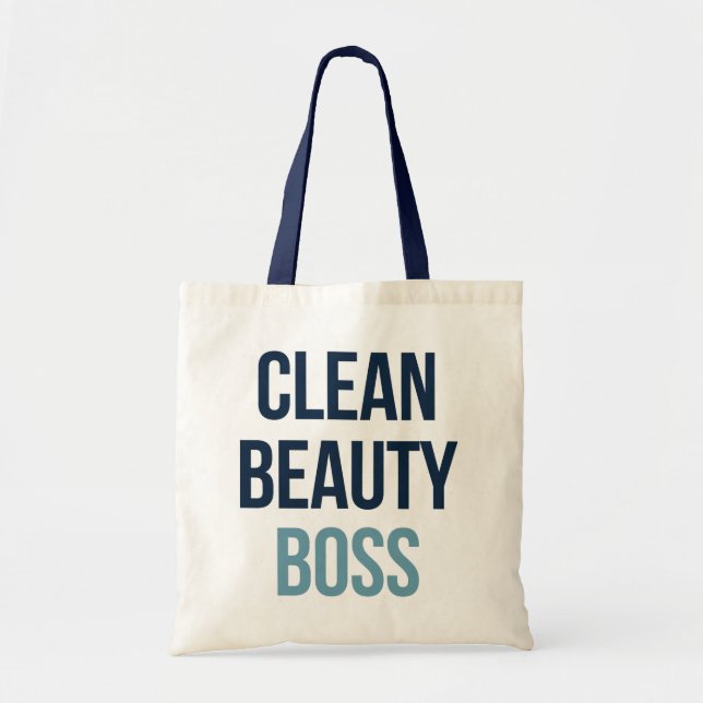 Clean Beauty Boss Tote Bag for Beautycounter (Front)