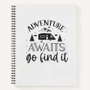 Clean Black & White Aesthetic Notebook Journal 