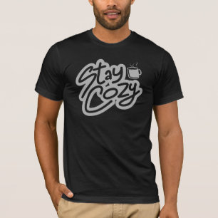 Clean Black & White Clean Trendy T-Shirt
