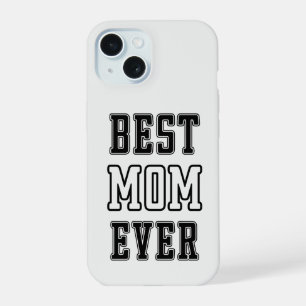Clean Black & White Modern Phone Case best mum