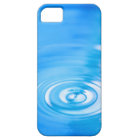 Clean blue water ripples