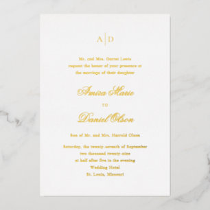 Clean Classic Wedding