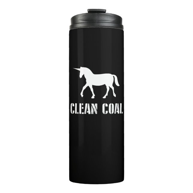 Clean Coal Thermal Tumbler (Front)
